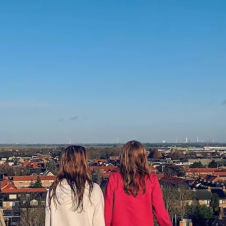Boven In De Watertoren Met Dakterras